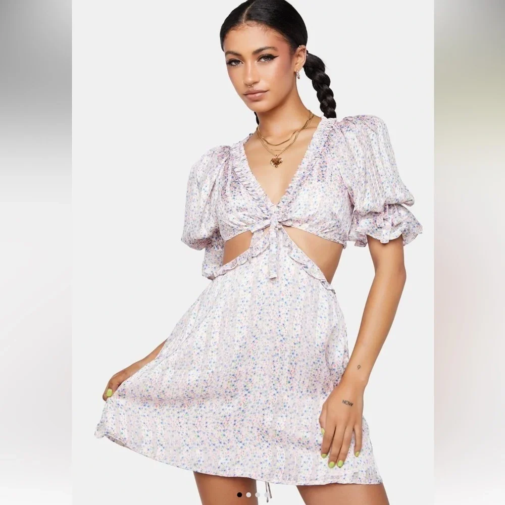 FOR LOVE & LEMON Phoebe Mini Dress - Picture 12 of 15
